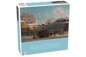 Puzzle - Tactic 1000 pcs: Wright Annankatu kylmänä talviaamuna - 58690