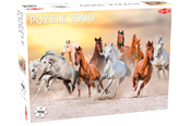 Puzzle - Tactic Animals: Wild Horses - 1000 pcs - 56754