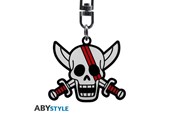 Merchandise - ABYstyle - One Piece - Shanks Skull Keychain - Schlüsselanhänger - ABYKEY645