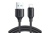 USB Kabel - Joyroom Kabel zu USB-A / Lightning / 2.4A / 0.25m S-UL012A9 (black) - S-UL012A9 0.25m LB