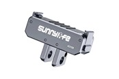 Actionkamera Zubehör - Sunnylife Aluminium-Montageadapter mit zwei Richtungen für Osmo Nano / Action 6 - ON-AD108