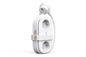 Stromkabel (Extern) - ORICO AP3 65W GaN 6in1 Power Strip 2x AC + 2x USB-A + 2x USB-C - White - AP3-2A2U2C-65-EU-WH-EP-HU