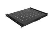 Rack-Gehäuse - Lanberg - rack sliding shelf - 445 x 350 mm load capacity up to 35 kg 4-point mounting - 1U - AK-1020-B