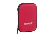 Festplatten Zubehör - ORICO PHD-25 protective case for a 2.5" portable drive - red - PHD-25-RD-EP-HU