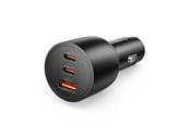 Handys - Adapter und Ladegeräte - ORICO PowerLink 165W USB-A + 2x USB-C Car Charger - Black - PL-165-1A2C-BK-EP-HU