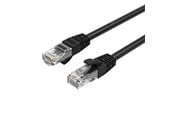 Netzwerk - Kabel - ORICO PUG-C6 CAT6 1000Mbps RJ45 Ethernet Network Cable Internet LAN Round 5m - Black - PUG-C6-50-BK-EP-HU