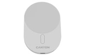 Handys - Adapter und Ladegeräte - Canyon OnGrip 105 15W Qi2 Autoladegerät, Weiß - CNS-CCH105W