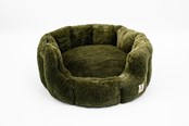 Hunde - 51 Degrees North 51 - Supersoft - Round Softbed - Dark Green - S: 4 - 513026