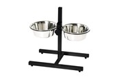 Hunde - Nobby Foderstander m/2 skåle justerbar 2.5 L - L72833