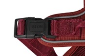 Hunde - 51 Degrees North 51 - Wanderful - H Harness - Trail - Burgundy - XL - 51AWFHT206