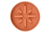 Hunde - 51 Degrees North 51 - Sili Bowl - Slow Feeder Bowl - Terracotta - 511021