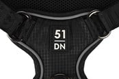 Hunde - 51 Degrees North 51 - Wanderful - H Harness - Trail - Black - S - 51AWFHT303