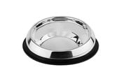 Hunde - Nobby Rustfrit stål skål for fladsnudede hunde med gummi - L73869