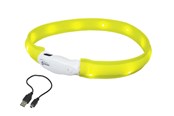 Hunde - Nobby LED halsbånd bred VISIBLE S Gul - L77034