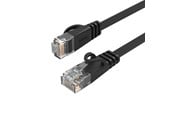 Netzwerk - Kabel - ORICO PUG-C7B CAT7 10Gbps RJ45 Ethernet Network Cable Internet LAN Flat 1m - Black - PUG-C7B-10-BK-EP-HU