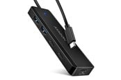 USB-Hubs - AXAGON HUE-C2C Schnittstellen-Hub USB-Hubs - 4 - Schwarz - HUE-C2C