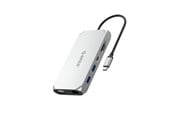 USB-Hubs - ORICO XCR 12in1 USB-C Docking Station USB-Hubs - USB 3.1 - 12 - Weiß - XCR-X11-SV-BP
