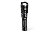 Taschenlampen und Scheinwerfer - Wozinsky WLT-15W 15W 1500lm CREE IP65 Tactical Flashlight with Adjustable Beam - Black - 5907769389108