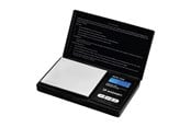 Küchenwaagen - Wozinsky Küchenwaagen WDW-1000 Jewelry Scale 200g 0.01g Precision Illuminated - Black - 5907769388545
