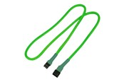 Stromkabel (Extern) - Nanoxia - fan power extension cable - 3 pin Molex to 3 pin Molex - 60 cm - NX3PV60NG