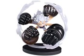 Merchandise - Banpresto - One Piece - Monkey D. Luffy (Gear 5 Gum Gum Dawn Gatling) 12 cm - Figur - 4573102696526