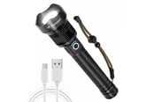 Taschenlampen und Scheinwerfer - Wozinsky WLT-20W tactical flashlight 20 W 2000 lm CREE diodes IP65 with adjustable beam - black - 5907769389115
