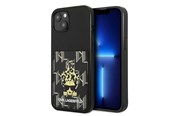 Handys - Cover & Cases - Karl Lagerfeld Karlimals Cardslot case for iPhone 13 - black - 3666339049775