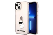 Handys - Cover & Cases - Karl Lagerfeld KLHCP14MHNCHTCP iPhone 14 Plus 6.7" pink/pink hardcase Ikonik Choupette - 3666339087173