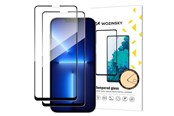 Handys - Schutzfolie - Wozinsky Set mit 2x Panzerglas Case Friendly iPhone 14 Max / 13 Pro Max schwarz - 5907769310423