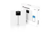 Sport & Fitness - Wozinsky WIWL-180 Smarte Bluetooth Badezimmerwaage - Weiß - 5907769388026