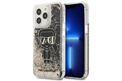 Handys - Cover & Cases - Karl Lagerfeld Liquid Glitter Gatsby Case for iPhone 13 Pro / iPhone 13 - Black - 3666339049829