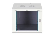 Rack-Gehäuse - DIGITUS DN-37106 - 9U Wall-Mounted Cabinet | 600x600mm | Glass Door - DN-37106