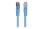 Netzwerk - Kabel - Lanberg patch cable - 25 cm - blue (RAL 5012) - Blau - PCF6-20CC-0025-B
