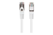 Netzwerk - Kabel - Lanberg patch cable - 25 cm - white (RAL 9010) - Weiß - PCF6-20CC-0025-W