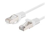 Netzwerk - Kabel - Lanberg patch cable - 50 cm - white (RAL 9010) - Weiß - PCF6-20CC-0050-W