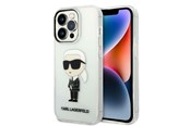 Handys - Cover & Cases - Karl Lagerfeld Ikonik Karl case for iPhone 14 Pro Max - transparent - 3666339087111