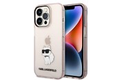 Handys - Cover & Cases - Karl Lagerfeld Ikonik Choupette case for iPhone 14 Pro Max - pink - 3666339087197