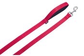 Hunde - Nobby Line Soft Grip 120 cm L-XL Rød - L78516-01