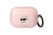 Handys - Anderes Zubehör - Karl Lagerfeld KLAPHNCHTCP Airpods Pro cover pink/pink Ikonik Choupette - 3666339088088