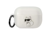 Handys - Anderes Zubehör - Karl Lagerfeld KLAP2HNCHTCT Airpods Pro 2 cover transparent Ikonik Choupette - 3666339099312