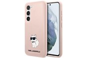 Handys - Cover & Cases - Karl Lagerfeld KLHCS23SSNCHBCP S23 S911 hardcase pink/pink Silicone Choupette - 3666339117672