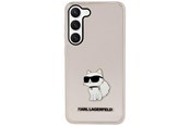 Handys - Cover & Cases - Karl Lagerfeld KLHCS23SHNCHTCP S23 S911 pink/pink hardcase Ikonik Choupette - 3666339117733