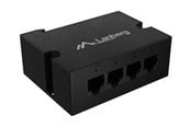 Switches - Lanberg - switch - 1XIN 3XOUT - 4 ports - unmanaged - DIN-FE4-AT-30W