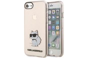 Handys - Cover & Cases - Karl Lagerfeld KLHCI8HNCHTCP iPhone 7/8/ SE 2020 / SE 2022 pink/pink hardcase Ikonik Choupette - 3666339118846