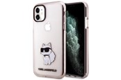 Handys - Cover & Cases - Karl Lagerfeld KLHCN61HNCHTCP iPhone 11 / Xr 6.1" pink/pink hardcase Ikonik Choupette - 3666339118990