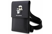 Taschen - Karl Lagerfeld Handbag KLWBSAKCPMK black/black Saffiano Karl & Choupette - 3666339123345