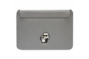 Taschen - Karl Lagerfeld Saffiano Karl&Choupette case for a 14" laptop - silver - 3666339126650