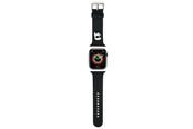Smartwatch - Accessories - Karl Lagerfeld 3D Rubber Karl Head strap for Apple Watch 42/44/45/49mm - black - 3666339127381