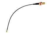 Netzwerk - Kabel - MikroTik ACSMAUFL U.fl - SMA female pigtail - Schwarz - ACSMAUFL