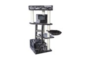 Katzen - NAYECO Cat Scratcher OLIMPO Grey 55 x 55 x 138 cm - 8427458008747